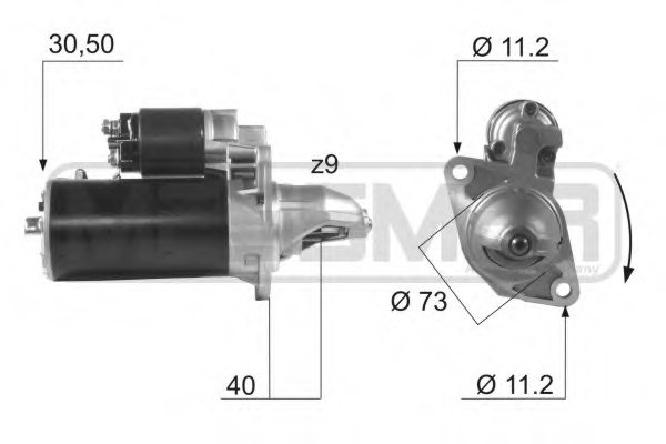 MESSMER 220479 Starter